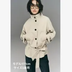 完売 H&M トレンチスタイルジャケット トレンチコート ベージュ S XS