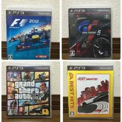 ps3 F1 2012 グランツーリスモ5 グラセフ5 MOST WONTED