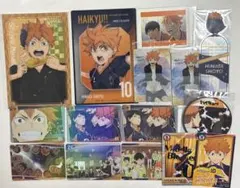 ハイキュー　日向翔陽　まとめ売り　カード　コースター　栞