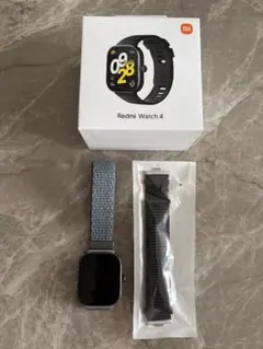 Xiaomi Redmi Watch 4 本体 替えバンド付き