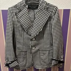 美品JUNYA WATANABE 千鳥格子 テーラードジャケット Sサイズのサムネイル