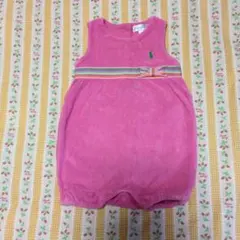 Ralph Lauren ピンクロンパース 6M