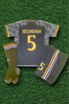 【新品未使用】レアル・マドリード ユニフォーム ベリンガム ドルトムント戦 ドルトムント 2021/22 ベリンガム カップ戦ユニフォーム レアル