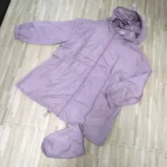 新品　rejouir 薄紫 マウンテンパーカー フード付き