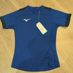 【新品未使用】ミズノ　フィールドTシャツ　半袖　130cm　ブルー