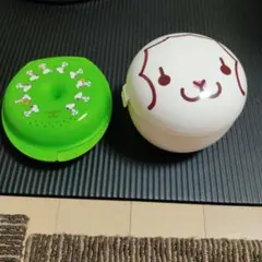 値下げミスタードーナツ スヌーピードーナツケースと 弁当箱 2個セットのサムネイル