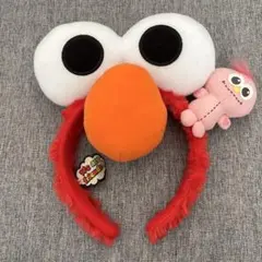 エルモ カチューシャ モッピー付き