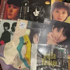 松田聖子　アナログ　レコード　5枚セット　昭和レトロ 775266cb4ab50e82f407e6e0d39a8c