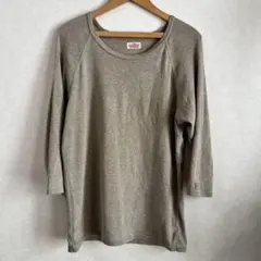 ハリウッドランチマーケット ストレッチフライス 長袖カットソー