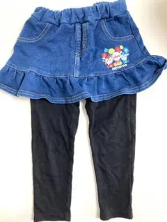 アンパンマン デニムスカート レギンスセット 90cm