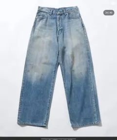 【DENIM DELIGHT DAYS】セルヴィッチデニムワイドジーンズ W30のサムネイル