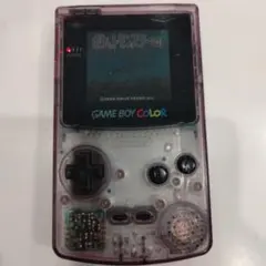 ゲームボーイカラー クリアパープル 本体