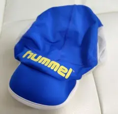 hummel サッカー用（ジュニア） メッシュキャップ 青のサムネイル