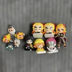 鬼滅の刃 ミニフィギュア キーホルダー まとめ売り