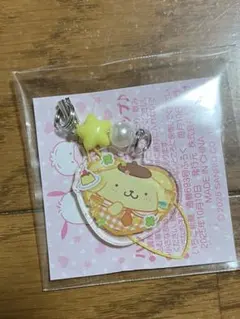 ポムポムプリンキーホルダー　いちご新聞付録