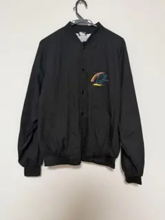 90sヴィンテージUSA製ブラック ライトジャケットXL