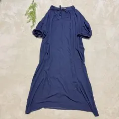 フレームスレイカズン　F シャツワンピース　半袖　フロントリボン