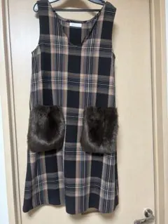 Feroux チェックワンピース