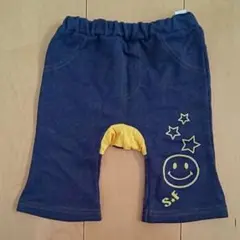 80cm スマイル模様 ニコチャン模様 パンツ ズボン 新品