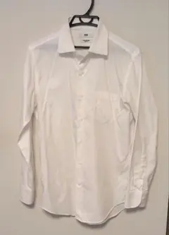 UNIQLO スーパーノンアイロン　スリムフィット ワイシャツ L