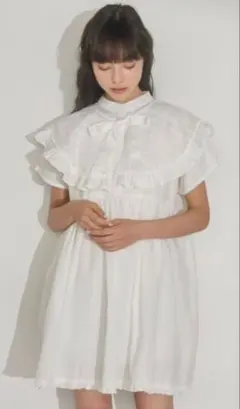 merry jenny 半袖レース2wayミニワンピース