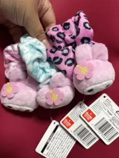 マイメロディ•クロミ ときめきスクールぴょこきゅんシュシュ　マイメロ