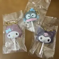 サンリオ　カラフルキャンディチャーム　3個セット