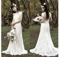 ウエディングドレス　前撮り