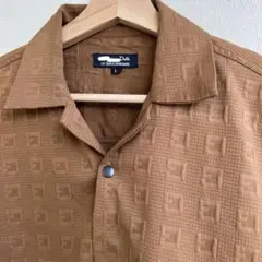 シャツ ブラウン 茶