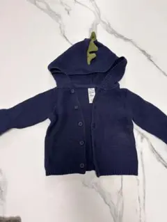 carter's 恐竜フード カーディガン 12m