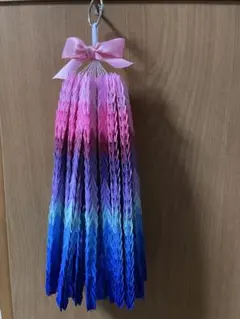 ミニ 千羽鶴 (※100羽) キーホルダー - メルカリ