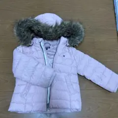 TOMMY HILFIGER ピンク ダウンコート 92