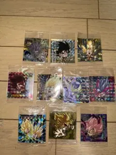 ドラゴンボールウエハース シール10枚セット SEC・GR・SR 孫悟空 孫悟飯