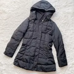 ZARA BASIC ザラベーシック ダウンコート ジャケット L ブラック