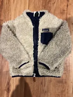 Patagonia フリースジャケット 2Tクリーム/ネイビー