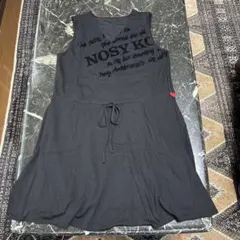 トクコノースリーブ ブラックチュニック