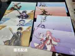 原神　アニメイト特典　ポストカード