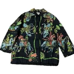 希少品 エルメス ヴィンテージ 太陽王の祝典 シルク スカーフ ジャケット
