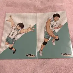 ハイキュー　ポップアップ　アトレ秋葉原　購入特典　ポストカード　及川徹　岩泉一