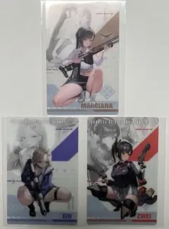 NIKKE ガンガールメタルカードvol.3 マルチャーナ/アイン/ツバイ