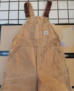 Carhartt アイボリー オーバーオール　デッドストック Carhartt アイボリー オーバーオール デッドストック - メルカリ