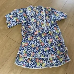 moujonjon 甚平 130cm 朝顔柄
