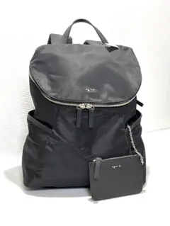 【未使用】agnès b. JS22D－01リュック／牛革ナイロン／現行