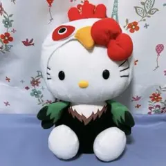 限定 ハローキティ にほんのとり マガモ カモ 鳥 ぬいぐるみ サンリオ