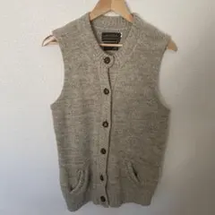 特価 80s Eddie Bauer wool Knit vest