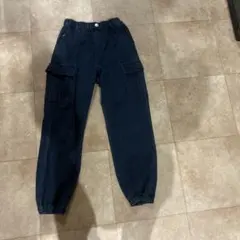 ダークブルー カーゴパンツ 100cm~