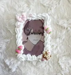 【172】 ホイップデコ トレカケース ホワイト