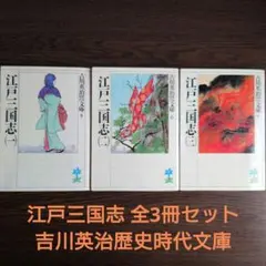 江戸三国志 全3冊セット 吉川英治歴史時代文庫
