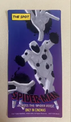 スパイダーマンアクロスザスパイダーバース 入場者特典ステッカー　MARVEL
