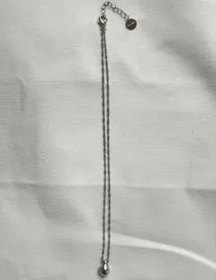 MOUSSY シルバーカラー ドロップモチーフ ネックレスのサムネイル